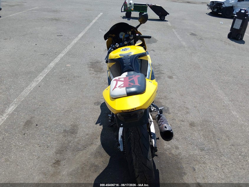 2002 Suzuki Gsx-R600 VIN: JS1GN7BA622108901 Lot: 45406716