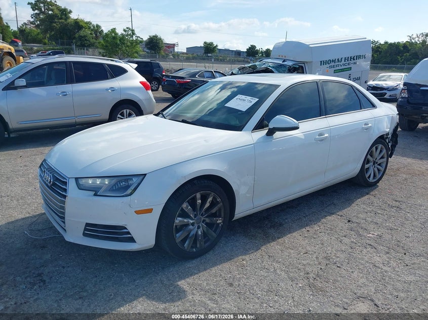 Vin: waugmaf45hn048723, lot: 45904749, audi a4 ultra premium 20172