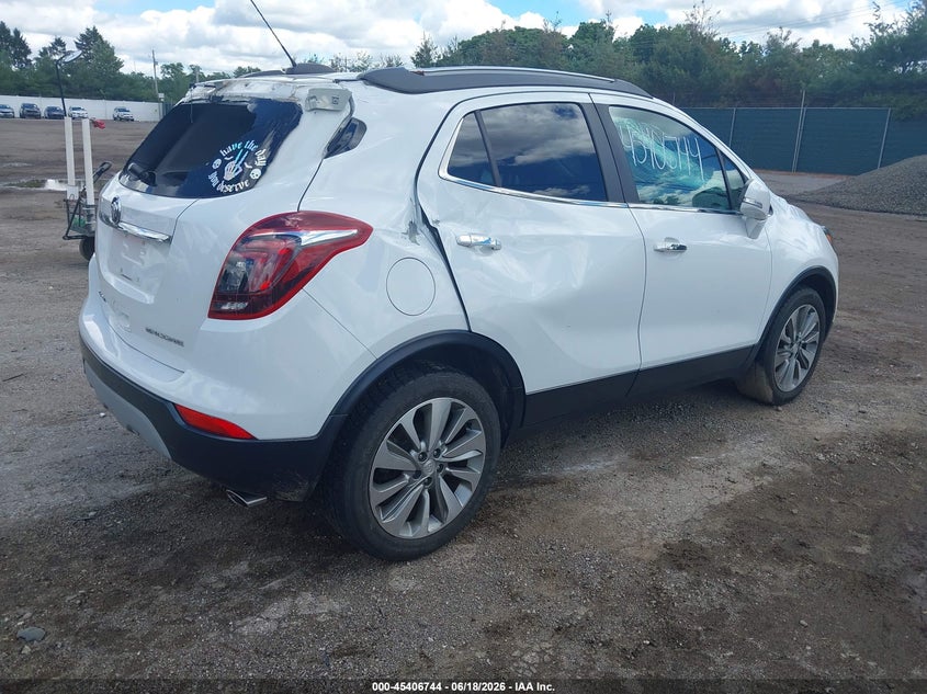 Vin: kl4cjasb2hb248341, lot: 45904768, buick encore preferred 20174
