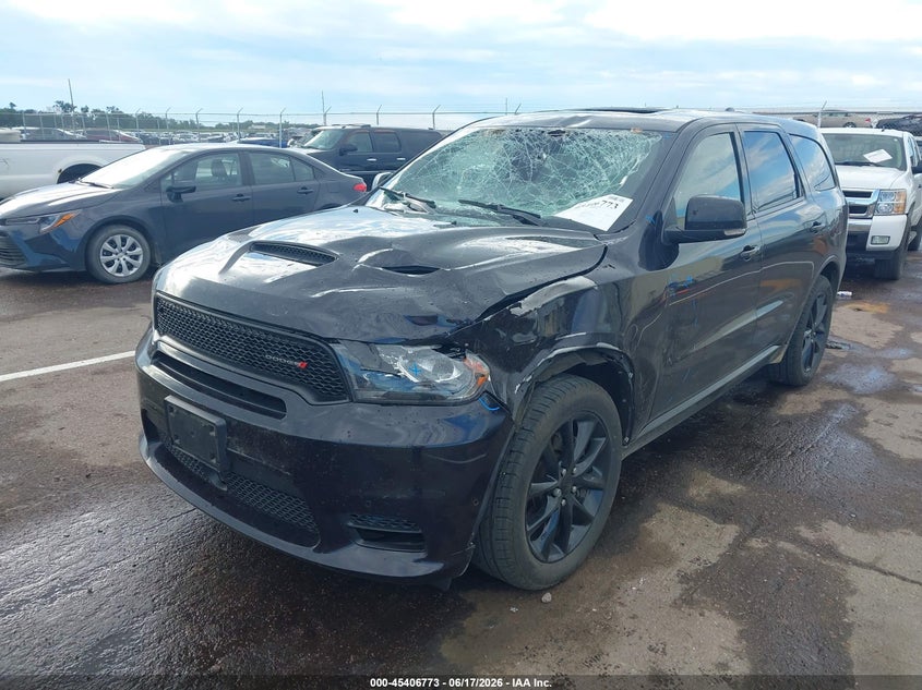 Vin: 1c4sdjct4jc383739, lot: 45904796, dodge durango r/t awd 20182