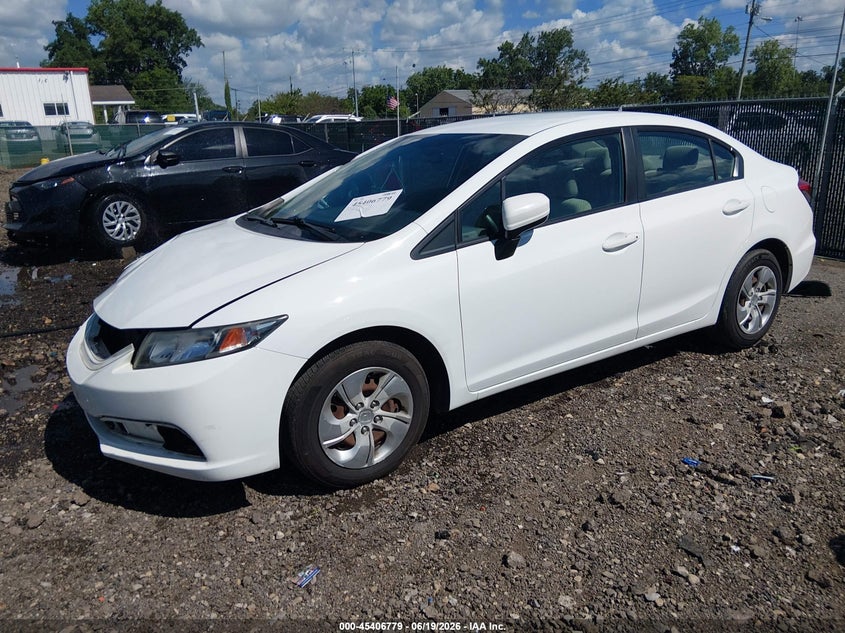 2015 Honda Civic Lx 19XFB2F50FE033339 photo 1