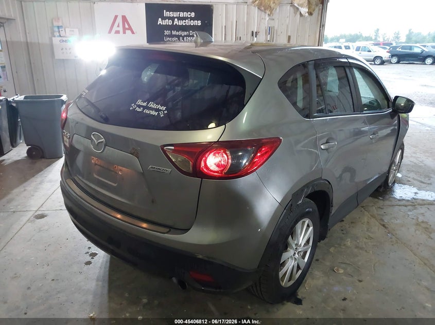 Vin: jm3ke2cy0f0553965, lot: 45904835, mazda cx-5 touring 20154