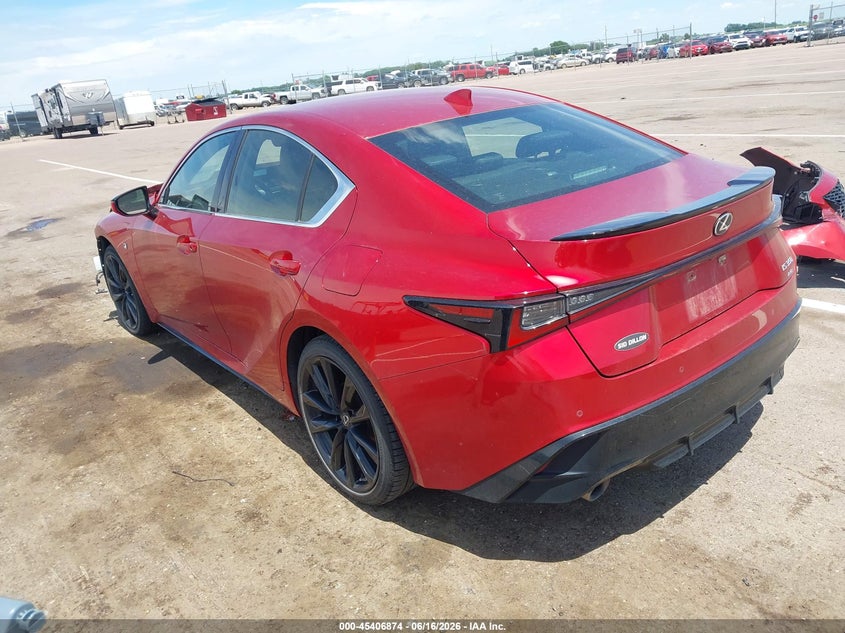 Vin: jthgz1e2xn5024917, lot: 45904897, lexus is 350 f sport 20223