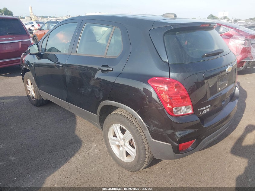 Vin: 3gncjnsb8hl274056, lot: 45904966, chevrolet trax ls 20173