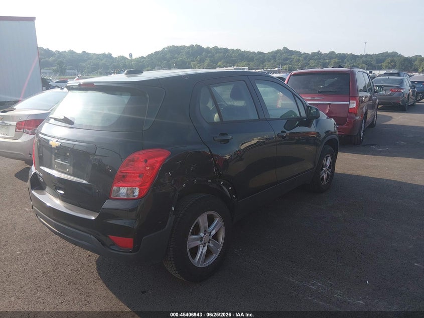 Vin: 3gncjnsb8hl274056, lot: 45904966, chevrolet trax ls 20174