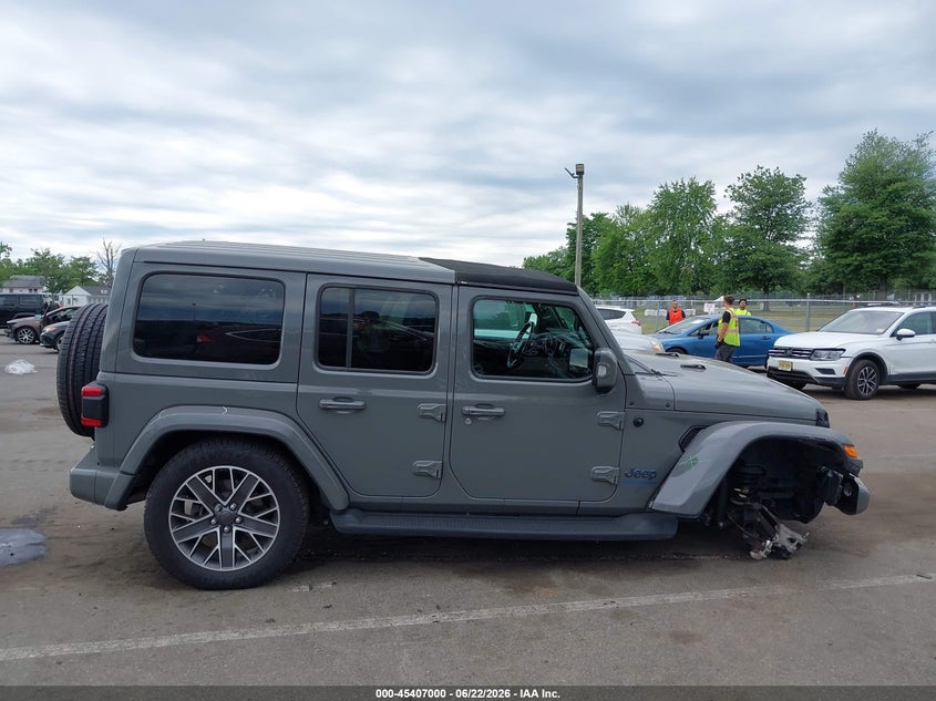 2023 Jeep Wrangler 4Xe High Altitude 4X4 VIN: 1C4JJXP64PW605134 Lot: 45407000
