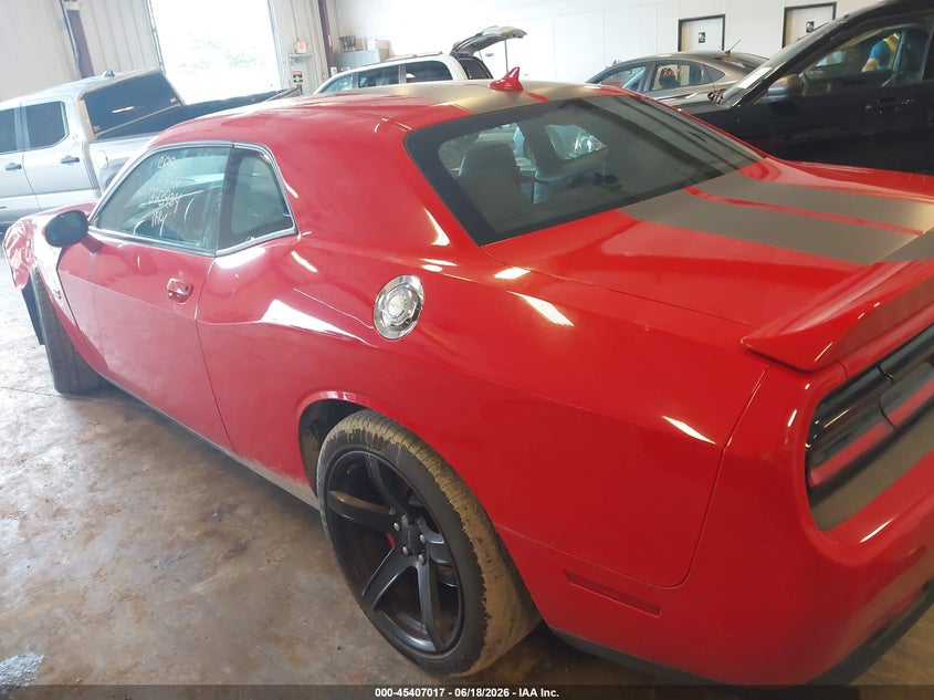Vin: 2c3cdzdj5jh223984, lot: 45905040, dodge challenger srt 392 20183
