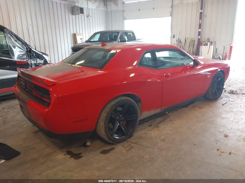 Vin: 2c3cdzdj5jh223984, lot: 45905040, dodge challenger srt 392 20184
