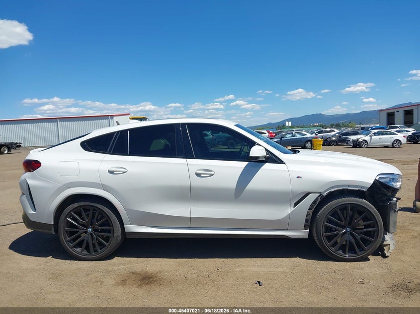 2021 BMW X6 M50I VIN: 5UXCY8C02M9D74144 Lot: 45407021