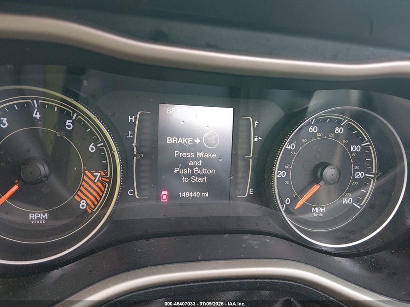2015 JEEP CHEROKEE SPORT UTILITY VEHICLE 3.2L V-6 DOHC, 271HP