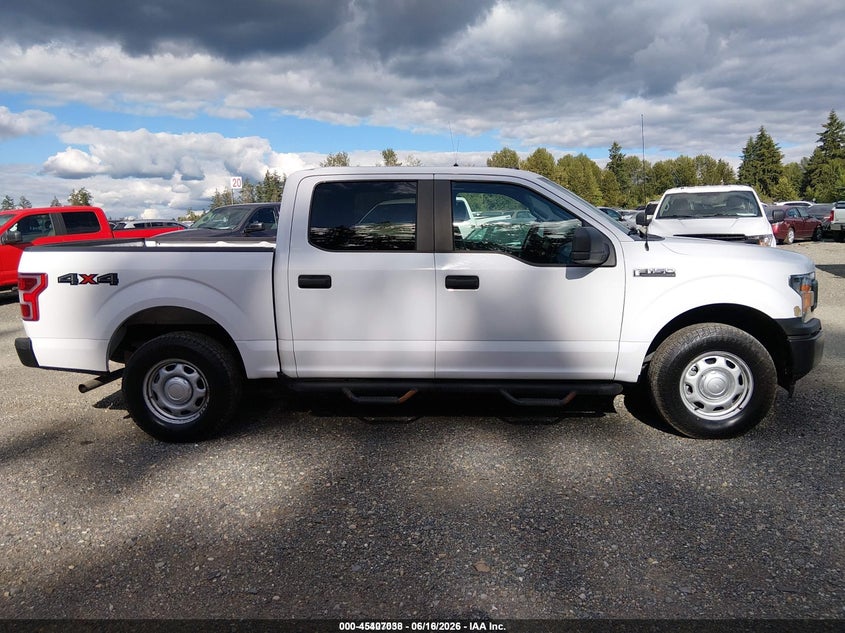 2018 Ford F-150 Xl VIN: 1FTEW1EBXJKF08499 Lot: 45407038