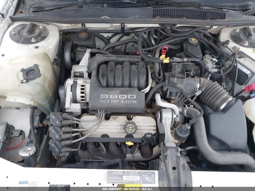 1995 Buick Regal VIN: 2G4WB12L3S1501906 Lot: 45407057