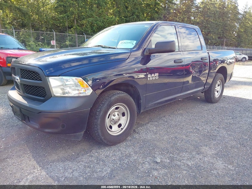 2018 Ram 1500 Tradesman 4X2 5'7 Box VIN: 1C6RR6KG8JS296523 Lot: 45407071