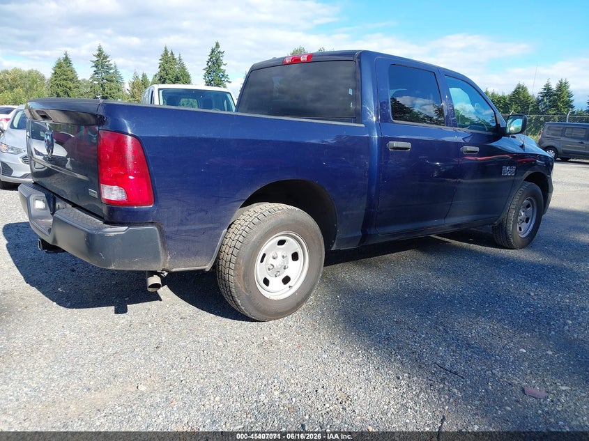 2018 Ram 1500 Tradesman 4X2 5'7 Box VIN: 1C6RR6KG8JS296523 Lot: 45407071