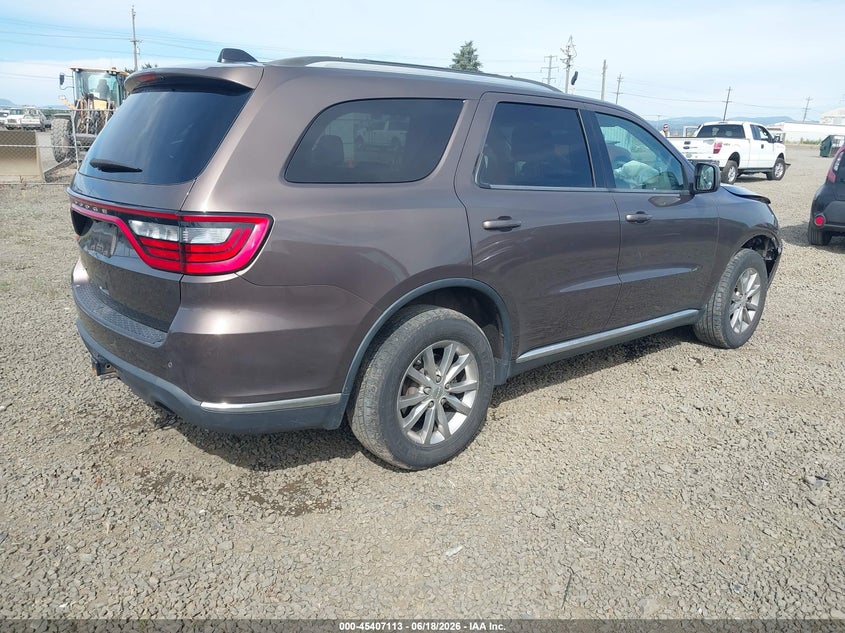 Vin: 1c4rdjagxhc725760, lot: 45905137, dodge durango sxt awd 20174