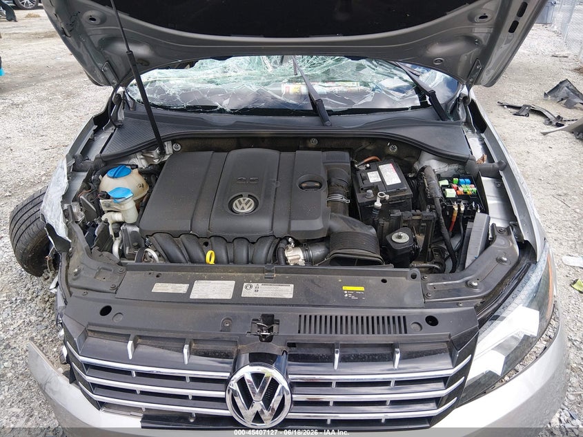 2013 Volkswagen Passat 2.5L Wolfsburg Edition VIN: 1VWAP7A36DC136698 Lot: 45407127