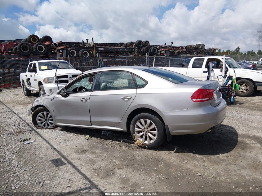 2013 Volkswagen Passat 2.5L Wolfsburg Edition VIN: 1VWAP7A36DC136698 Lot: 45407127