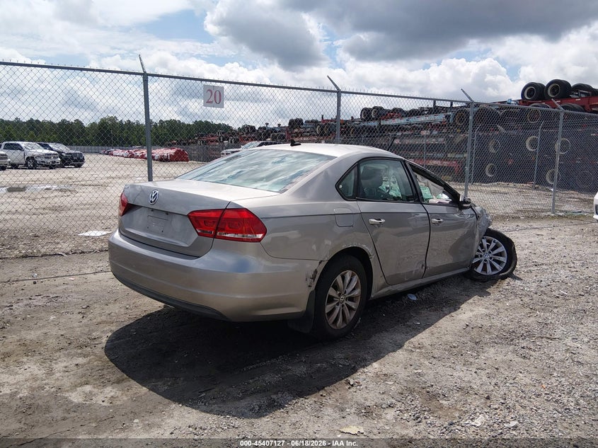 2013 Volkswagen Passat 2.5L Wolfsburg Edition VIN: 1VWAP7A36DC136698 Lot: 45407127