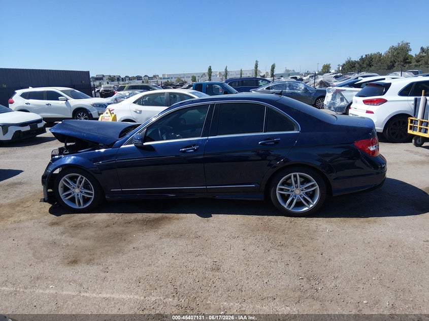2013 Mercedes-Benz C 250 Sport VIN: WDDGF4HB2DF979930 Lot: 45407131