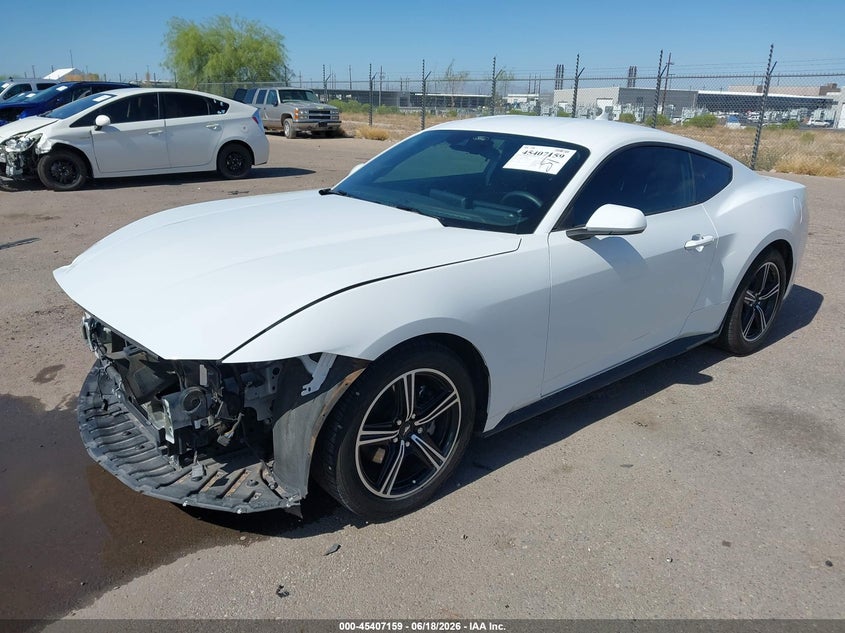 VIN 1FA6P8TH4S5116920 2025 FORD MUSTANG ECOBOOST FASTBACK