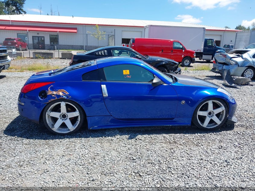 2003 Nissan 350Z Touring VIN: JN1AZ34E63T002908 Lot: 45407163