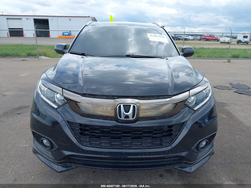 VIN 3CZRU6H19MM702861 2021 HONDA HR-V AWD SPORT