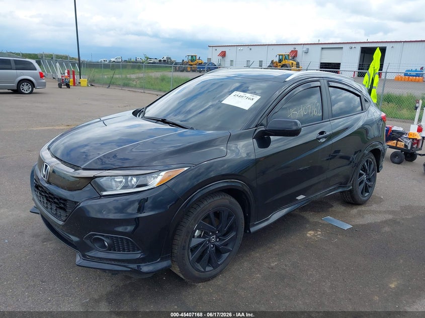 VIN 3CZRU6H19MM702861 2021 HONDA HR-V AWD SPORT