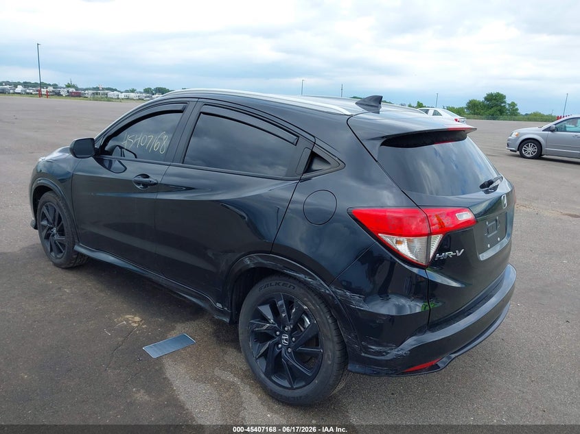 VIN 3CZRU6H19MM702861 2021 HONDA HR-V AWD SPORT