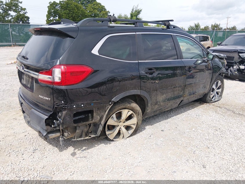 Vin: 4s4wmafd3l3470889, lot: 45905200, subaru ascent premium 20204