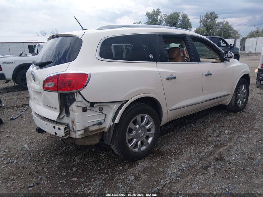 Vin: 5gakrckd5fj168530, lot: 45905225, buick enclave premium 20154