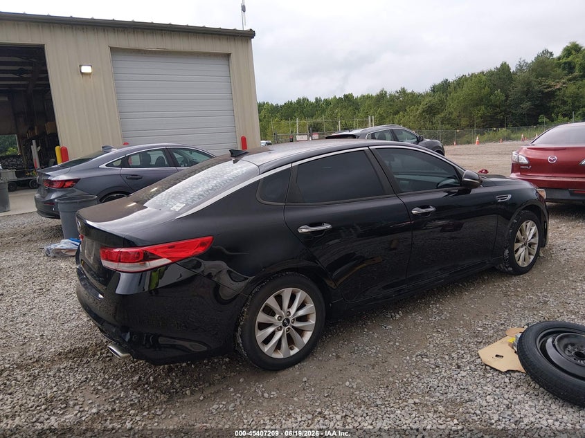 Vin: 5xxgt4l35jg272630, lot: 45905232, kia optima lx 20184