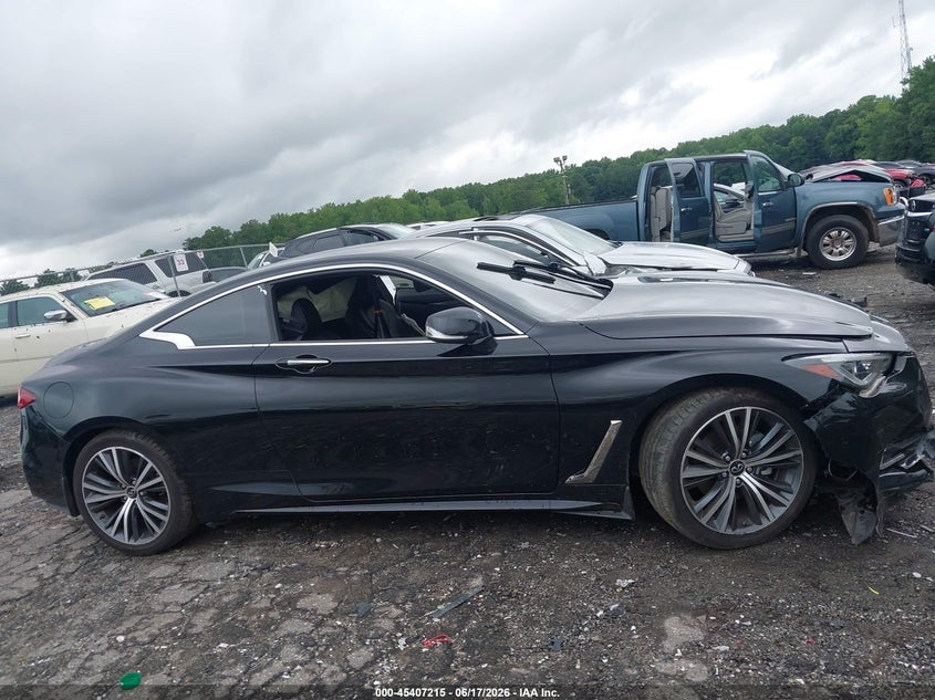 2021 Infiniti Q60 Pure VIN: JN1EV7JK9MM410197 Lot: 45407215