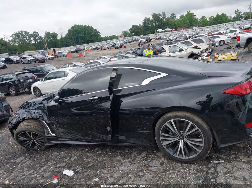 2021 Infiniti Q60 Pure VIN: JN1EV7JK9MM410197 Lot: 45407215
