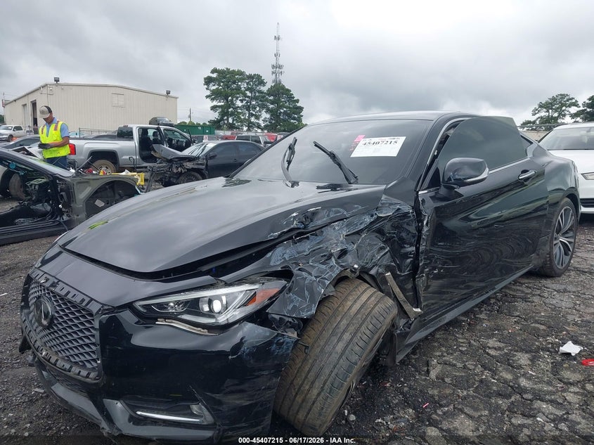 2021 Infiniti Q60 Pure VIN: JN1EV7JK9MM410197 Lot: 45407215