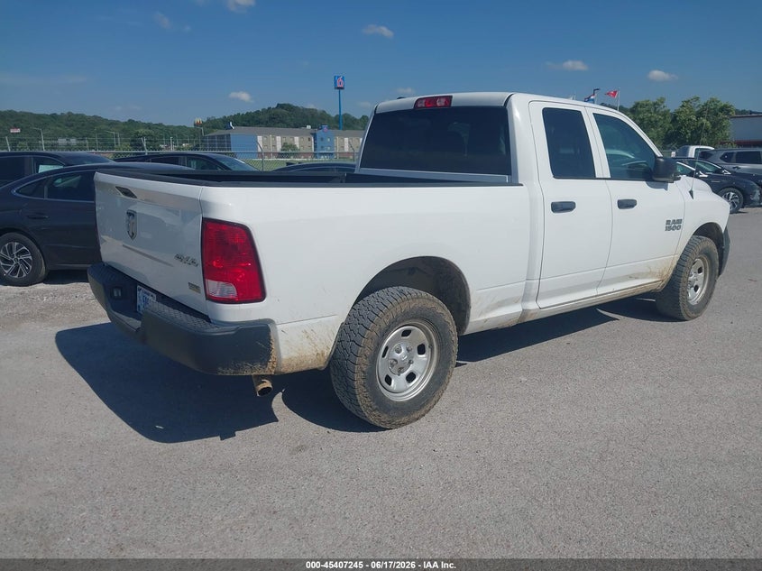 Vin: 1c6rr7fgxhs610313, lot: 45905268, ram 1500 tradesman  4x4 6'4 box 20174