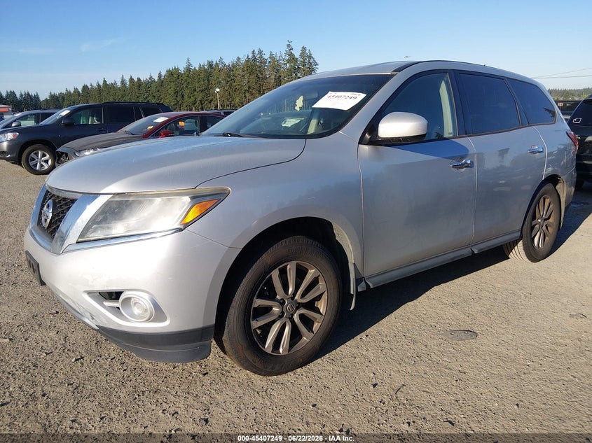 2015 Nissan Pathfinder S 5N1AR2MM4FC620906 photo 1