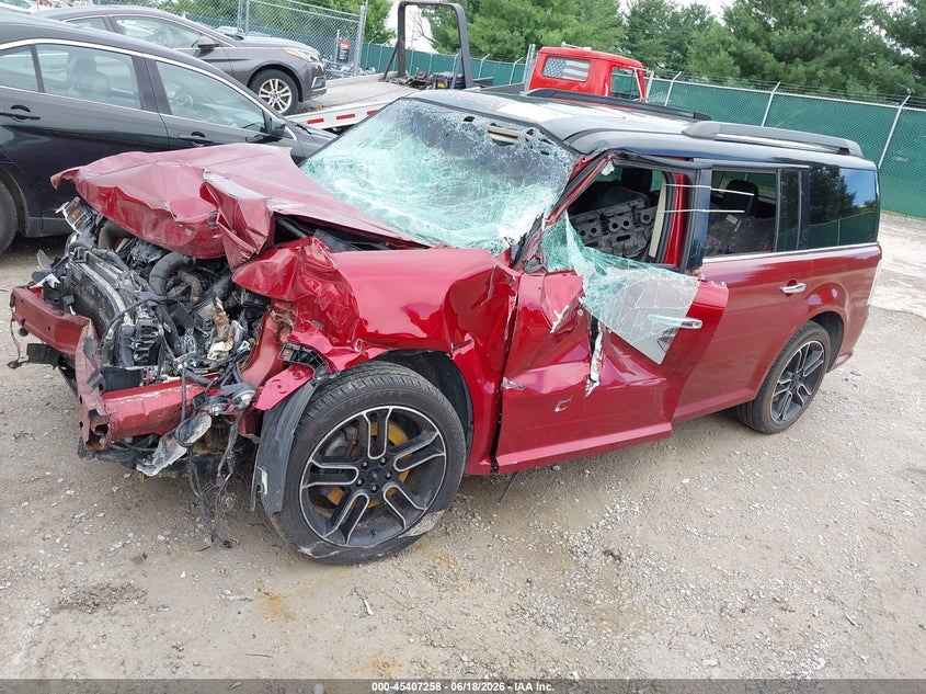 Vin: 2fmhk6dt9dbd36766, lot: 45905281, ford flex limited 20132