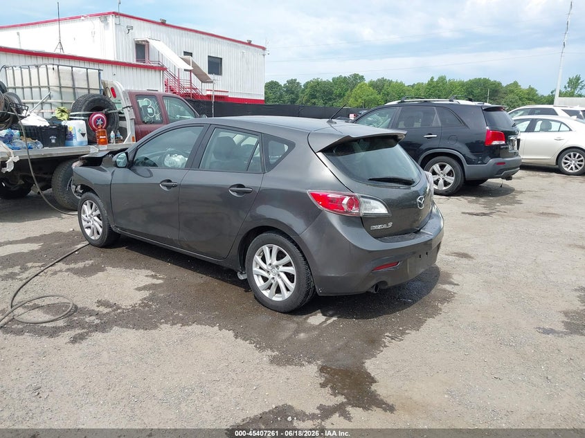 Vin: jm1bl1m82c1662330, lot: 45905284, mazda mazda3 i grand touring 20123