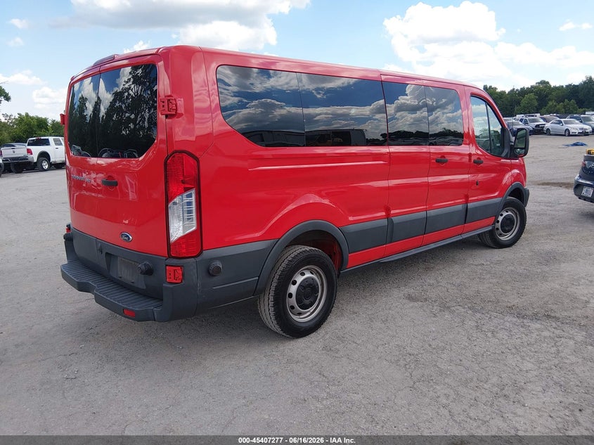 Vin: 1fbzx2zm6jkb52847, lot: 45905300, ford transit-350 20184