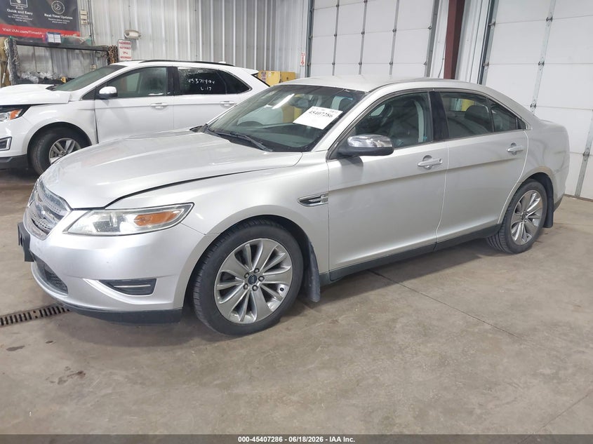 Vin: 1fahp2fw0ag136696, lot: 45905309, ford taurus limited 20102