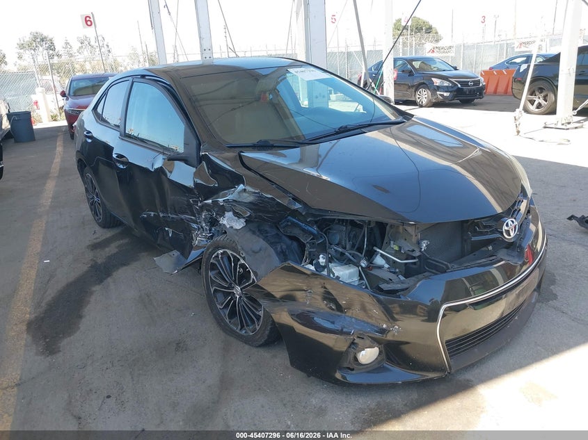 2014 TOYOTA COROLLA SEDAN 1.8L I-4 DOHC, VVT, 132HP