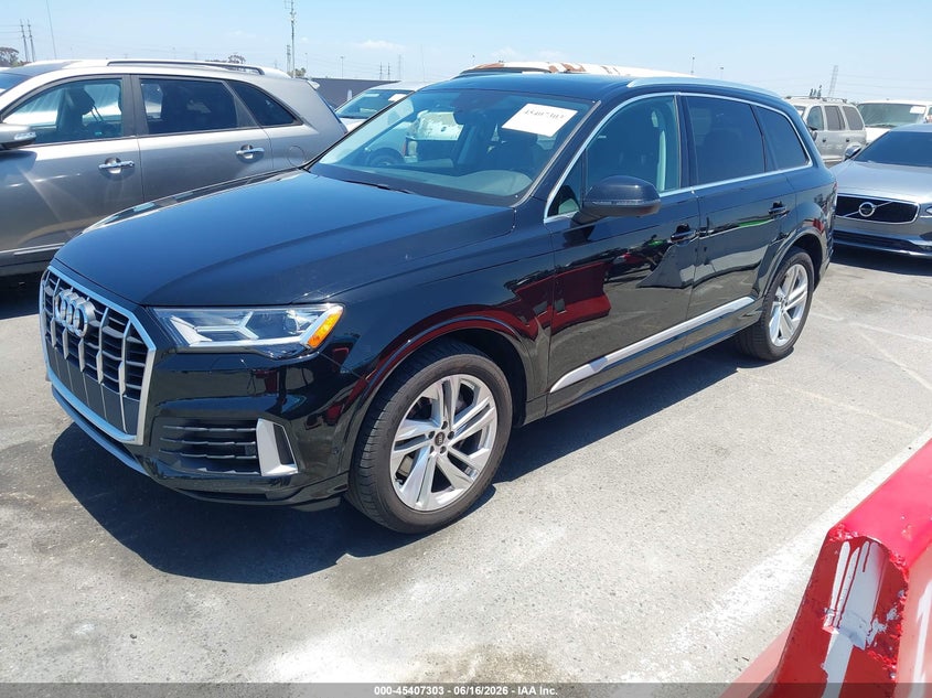 Vin: wa1lxaf72md020715, lot: 45905326, audi q7 premium plus 55 tfsi quattro tiptronic 20212