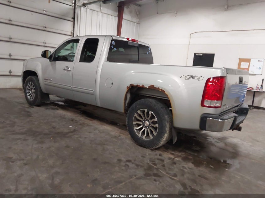 Vin: 1gtr2ve33bz400389, lot: 45905355, gmc sierra 1500 sle 20113