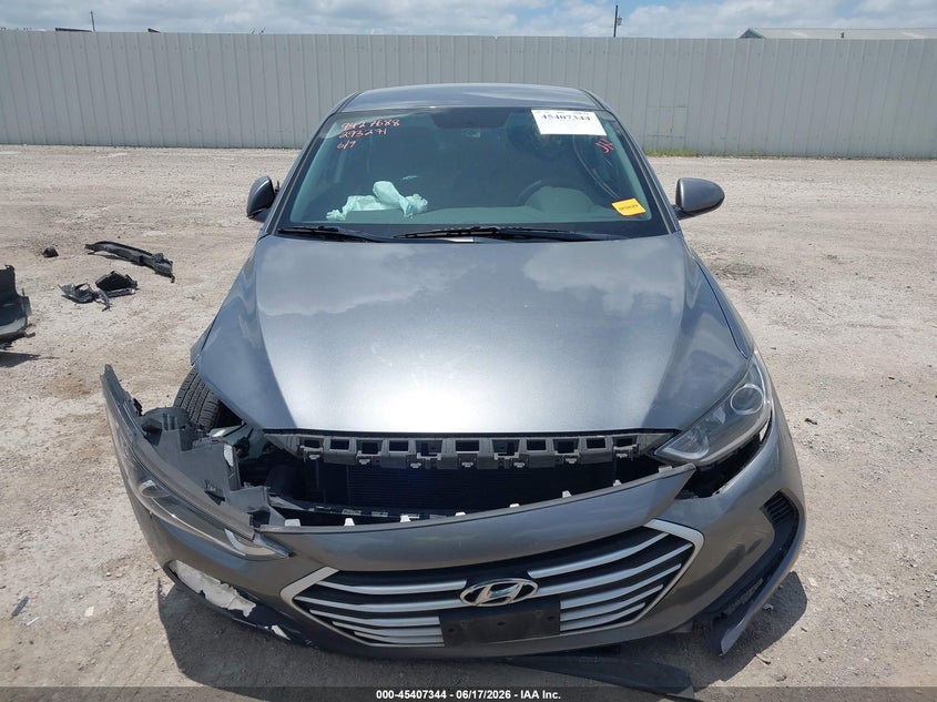 VIN 5NPD84LF5JH293271 2018 HYUNDAI ELANTRA SEL