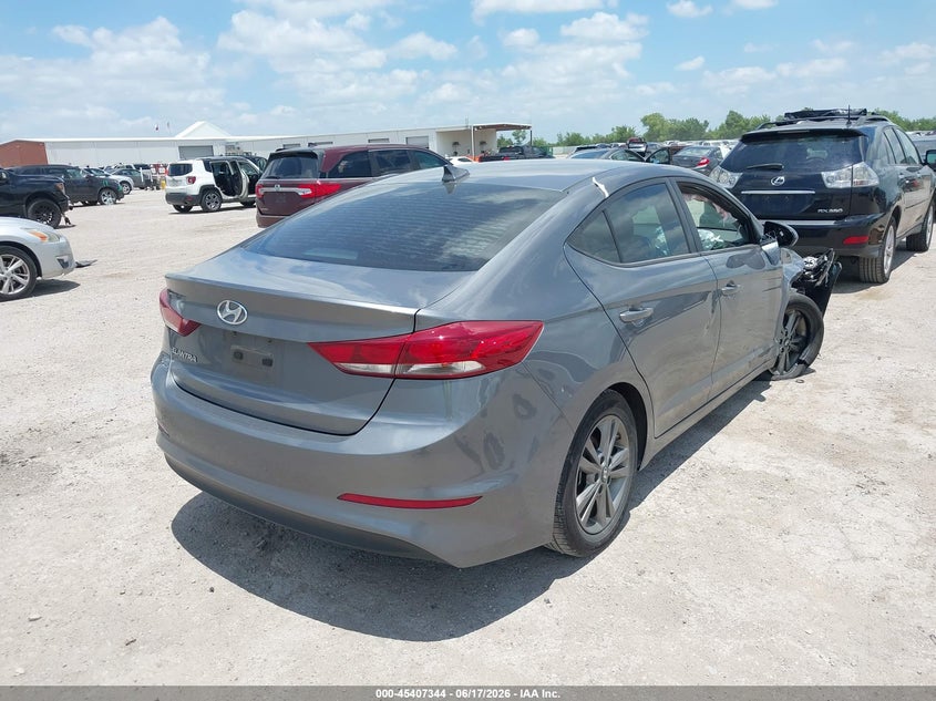VIN 5NPD84LF5JH293271 2018 HYUNDAI ELANTRA SEL