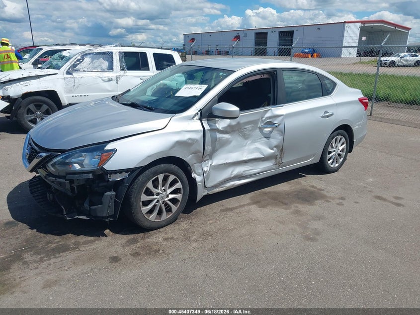 VIN 3N1AB7AP1KY333919 2019 NISSAN SENTRA SV