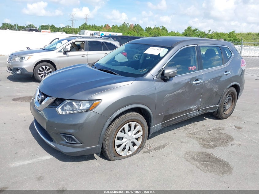 2015 Nissan Rogue S KNMAT2MT8FP505778 photo 1