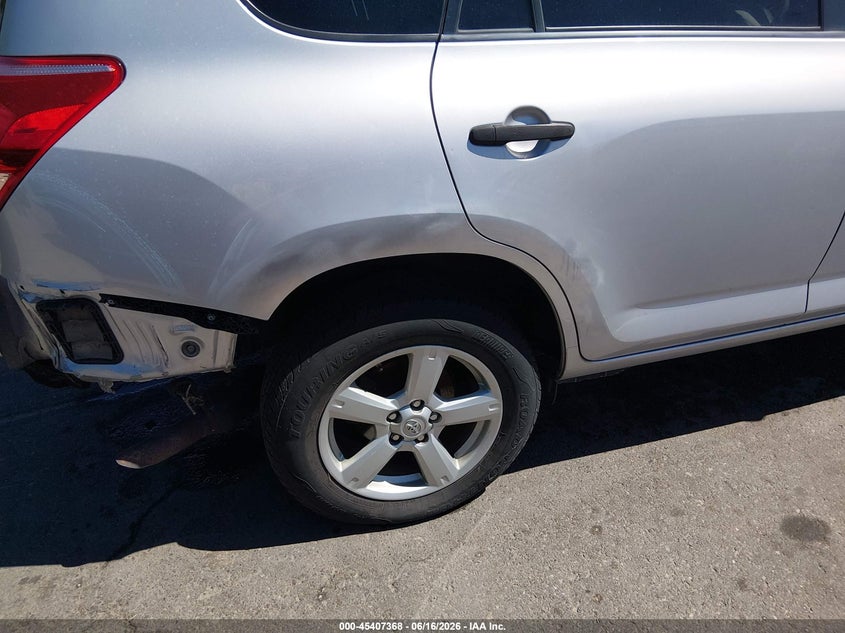 2008 TOYOTA RAV 4 SPORT UTILITY VEHICLE 2.4L I-4 DOHC, VVT, 166HP