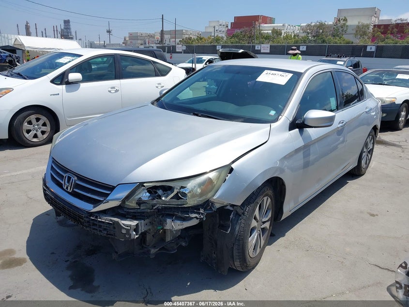 2014 Honda Accord Lx 1HGCR2F35EA022160 photo 1