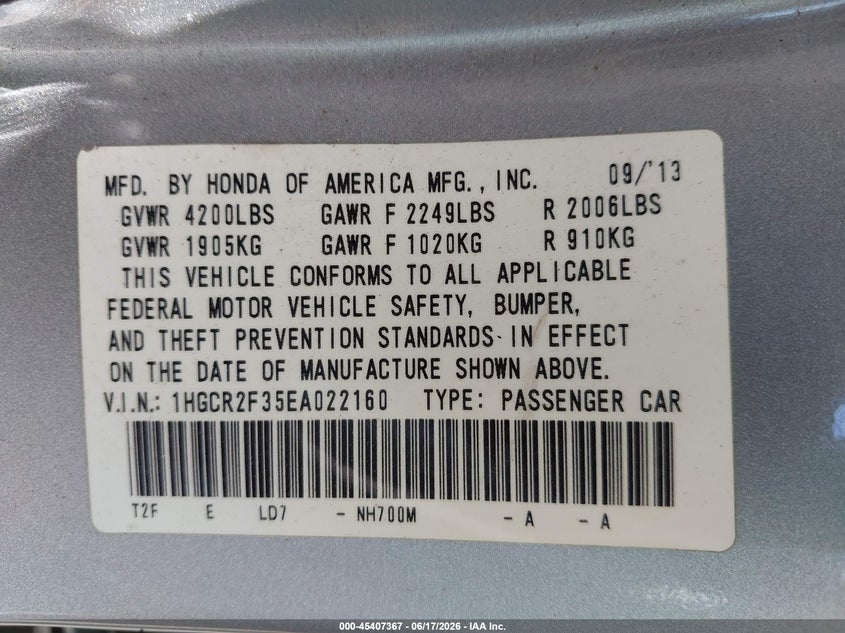 AtlanticExpress - Honda Accord
